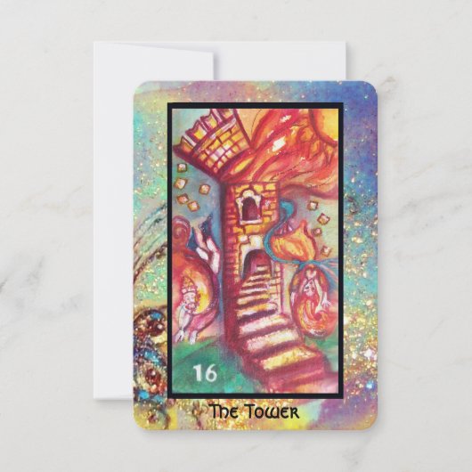 TAROTS VAN DE VERLOREN SCHADUWEN / DE TOREN AANKONDIGING (Voorkant)