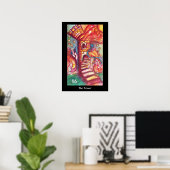 TAROTS VAN DE VERLOREN SCHADUWEN De Toren Poster (Thuiskantoor)
