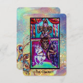 TAROTS VAN DE VERLOREN SCHADUWEN / DE WAGEN AANKONDIGING (Voorkant / Achterkant)