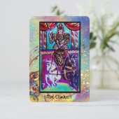 TAROTS VAN DE VERLOREN SCHADUWEN / DE WAGEN AANKONDIGING (Staand voorkant)