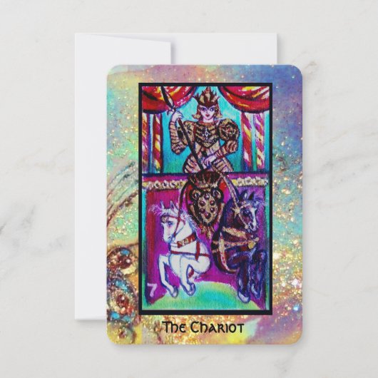 TAROTS VAN DE VERLOREN SCHADUWEN / DE WAGEN AANKONDIGING (Voorkant)