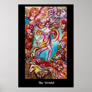 TAROTS VAN DE VERLOREN SCHADUWEN De Wereld Poster