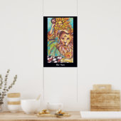 TAROTS VAN DE VERLOREN SCHADUWEN /DE ZON POSTER (Keuken)