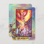 TAROTS VAN DE VERLOREN SCHADUWEN / HET OORDEEL AANKONDIGING (Voorkant / Achterkant)