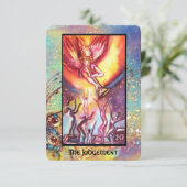 TAROTS VAN DE VERLOREN SCHADUWEN / HET OORDEEL AANKONDIGING (Staand voorkant)