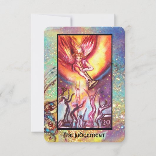 TAROTS VAN DE VERLOREN SCHADUWEN / HET OORDEEL AANKONDIGING (Voorkant)