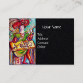 TAROTS VAN DE VERLOREN SCHADUWEN, MAGICIAN Black P Visitekaartje (Voorkant)