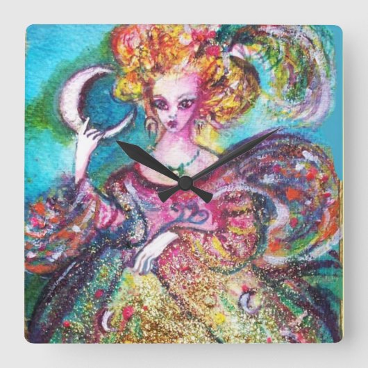 TAROTS VAN DE VERLOREN /THE VAN SCHADUWEN DAME VAN VIERKANTE KLOK (Voorkant)