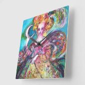 TAROTS VAN DE VERLOREN /THE VAN SCHADUWEN DAME VAN VIERKANTE KLOK (Hoek)