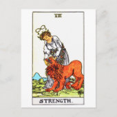 tarotsterkte briefkaart (Voorkant)