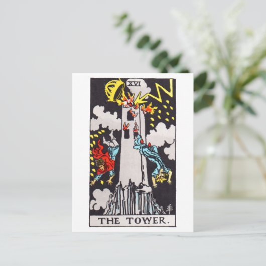 tarottoren briefkaart (Staand voorkant)