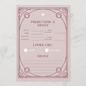 Tarotvoorspellingen & advies Kaart Roze (Achterkant)