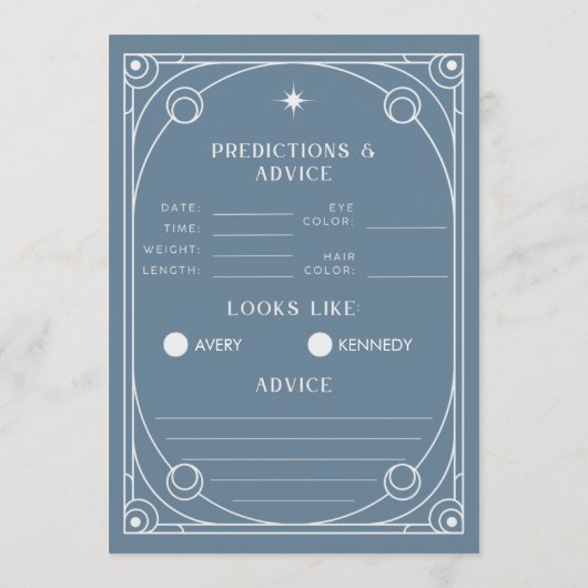 Tarotvoorspellingen en advies Kaart (Achterkant)