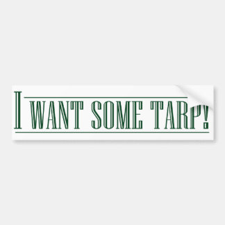 tarp1 bumpersticker