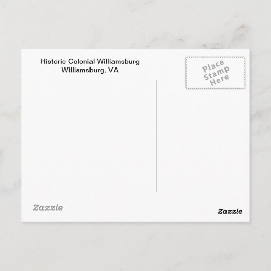 Tarpley & Co Briefkaart (Achterkant)