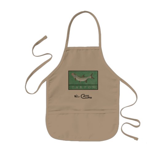 Tarpon Aprons & Bibs Kinder Schort (Voorkant)