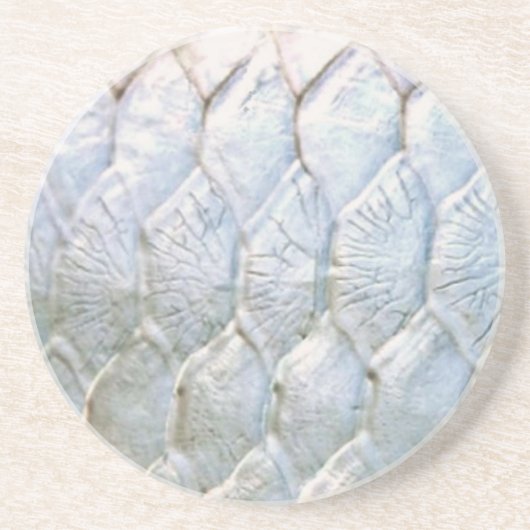 Tarpon door PatternWear© Zandsteen Onderzetter (Voorkant)