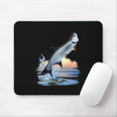 Tarpon Fish Fresh Water Wildlife Hunting Vist A Muismat (Met muis)