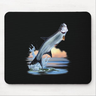 Tarpon Fish Fresh Water Wildlife Hunting Vist A Muismat