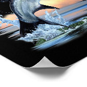 Tarpon Fish Fresh Water Wildlife Hunting Vist A Poster (Hoek)