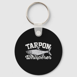 Tarpon Fluisteraar I Tarpon Visser I Tarpon Vissen Sleutelhanger