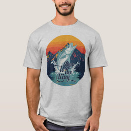 Tarpon Fly Fishing Buig Voor De Koning Cadeau T-shirt