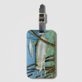 Tarpon in het Habitat-Bagagelabel Bagagelabel (Voorkant (verticaal))