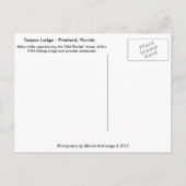 Tarpon Lodge - Pineland, Briefkaart van Florida (Achterkant)