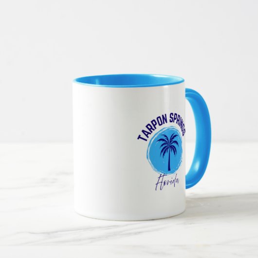 Tarpon Springs Florida Coffee Mug Mok (Voorkant rechts)