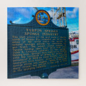 Tarpon Springs Florida Legpuzzel (Verticaal)