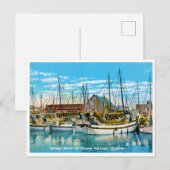 Tarpon Springs, Florida Sponge Boats  Briefkaart (Voorkant / Achterkant)