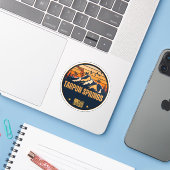 Tarpon Springs, Florida Sticker (Laptop met iPhone)