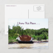 Tarpon Springs Island Post Kaart (Voorkant / Achterkant)