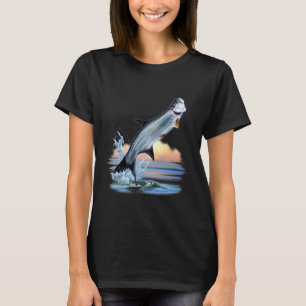 Tarpon Vis Verse Water Wilde Jacht Vissen A T-shirt