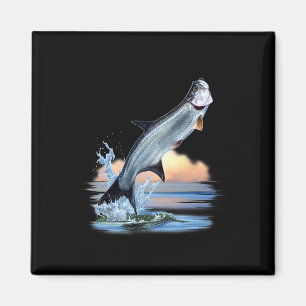 Tarpon Vis Zoetwater Wild Jacht Vissen A Magneet