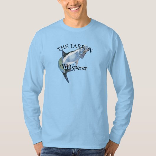 Tarpon Whisperer Light Long Slaper T-shirt (Voorkant)