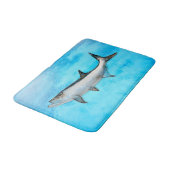 Tarpon Zoutwater Vis Blauwe Water Badmat (Gekanteld)