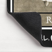 Tarpon  zwarte en witte Muismatten (Hoek)