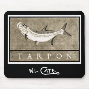 Tarpon  zwarte en witte Muismatten