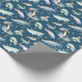 Tarpons overal cadeaupapier (Hoek)