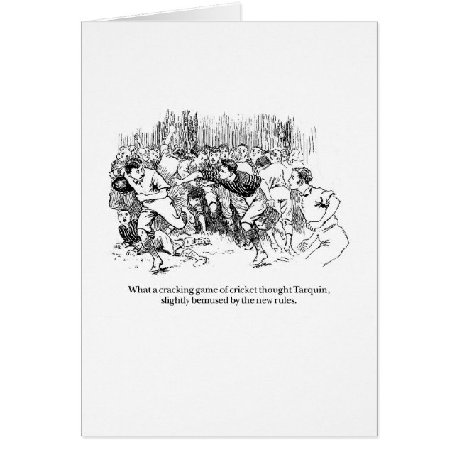 Tarquin en cricket (Voorkant)