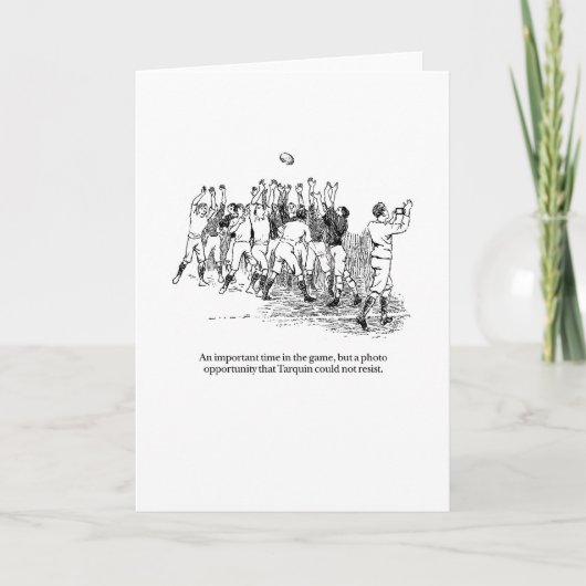 Tarquin en de Kans van de Foto Kaart (Voorkant)