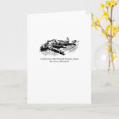 Tarquin en de Viering van de Verjaardag Kaart (Gele Bloem)