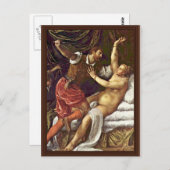 Tarquinius en Lucpensiona door Tizian Briefkaart (Voorkant / Achterkant)