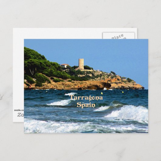 Tarragona, schilderachtig Briefkaart Spanje (Voorkant / Achterkant)