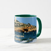 Tarragona, schilderachtig Spanje Mok (Voorkant rechts)