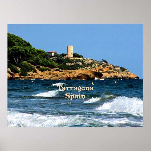 Tarragona, schilderachtig Spanje Poster (Voorkant)