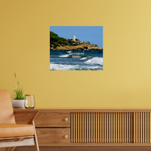 Tarragona, schilderachtig Spanje Poster