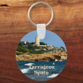 Tarragona, Spanje, pittoresk Sleutelhanger (Achterkant)