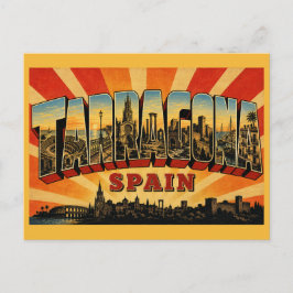 Tarragona Spanje Romeins Amphitheater Briefkaart